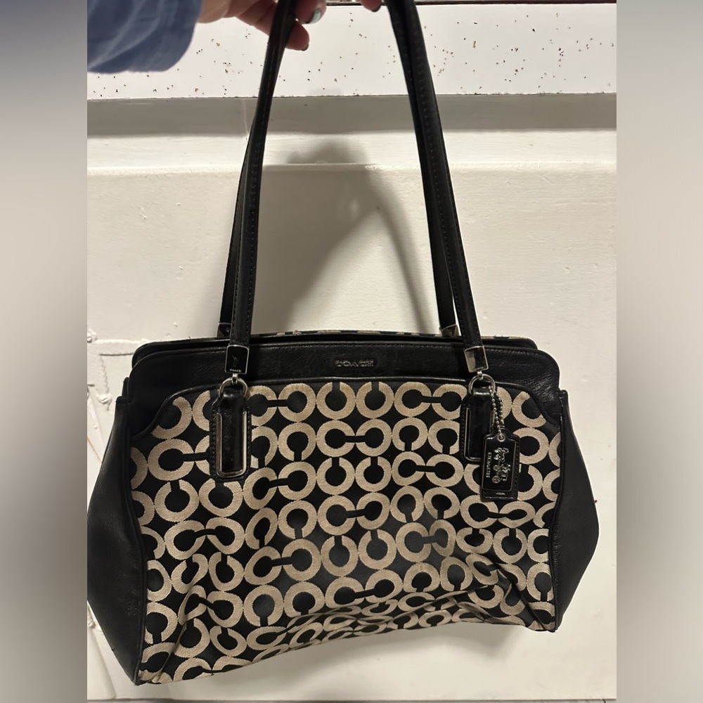 Coach Madison Op Art Purse
